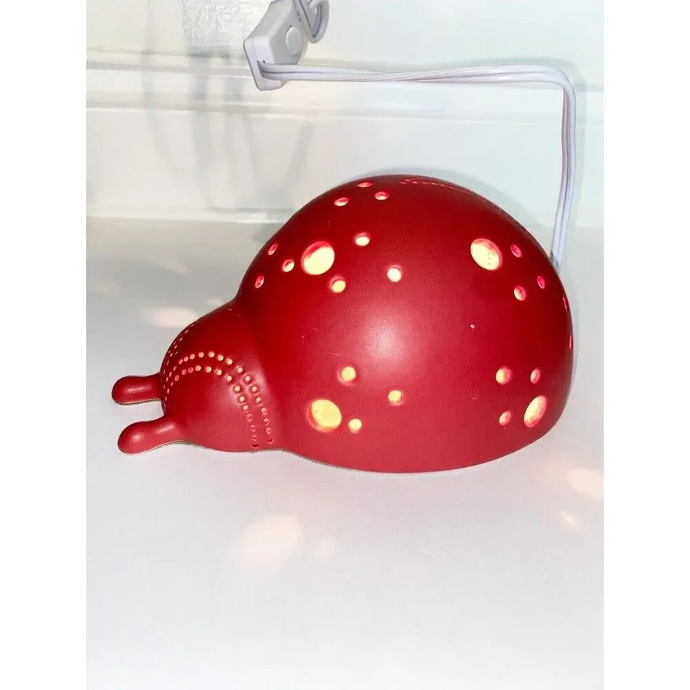 Ladybug Nightlight Melon Target Lamp